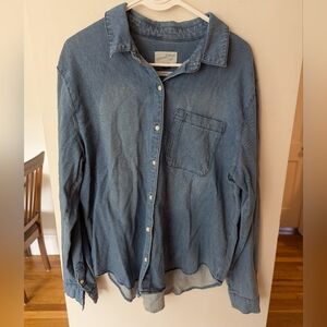 Universal Thread Jean Button Up Shirt